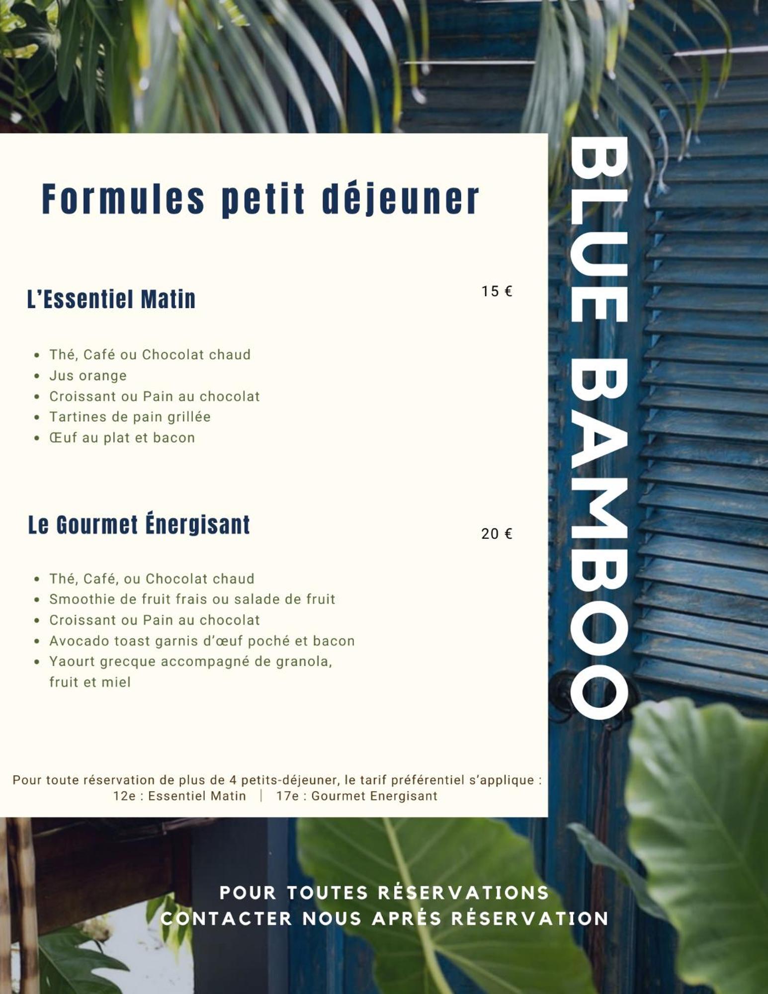 The Bluebamboo Hotel Le Moule Exterior photo
